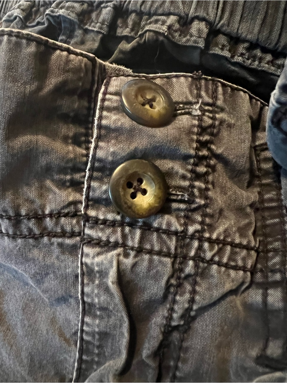 Free People Black High-Waist Paperbag Shorts - Picture 7 of 7